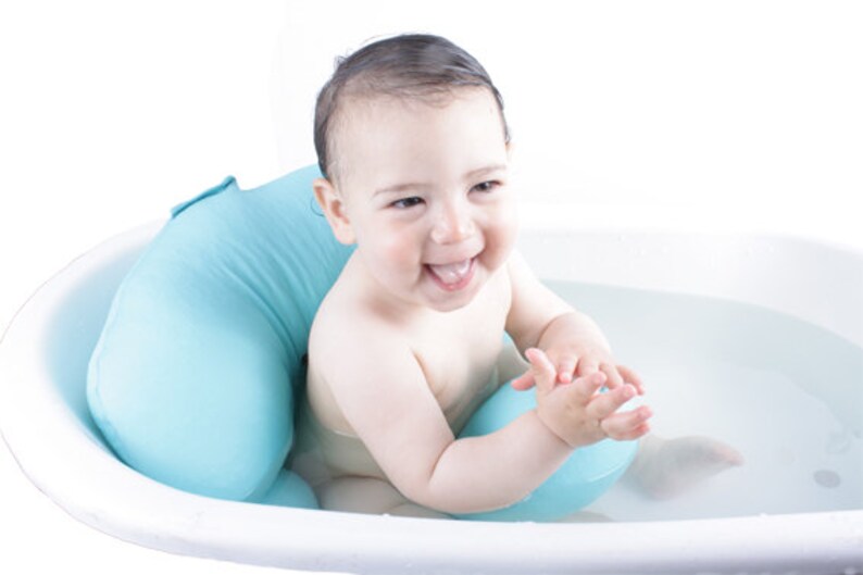 Tuby Baby Bath Seat Ring Chair Tub Seats Babies Safety Bathing Support Bathtub Toddler Toy Girl Boy Cushion Designer Pillows