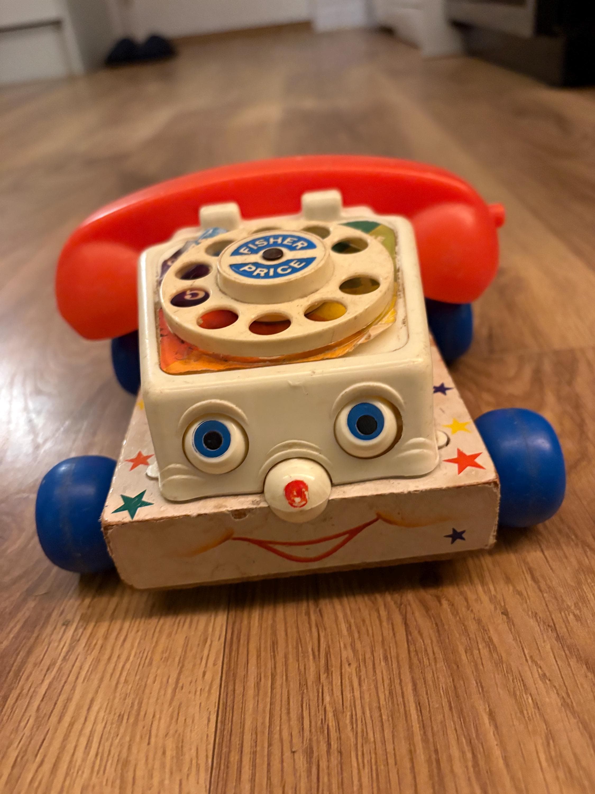 1961 Original Fisher Price Toys Classic Chatter Phone - Etsy