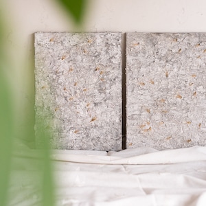peinture structurelle gris blanc wabi sabi japandi design minimalictic intérieur aspect béton