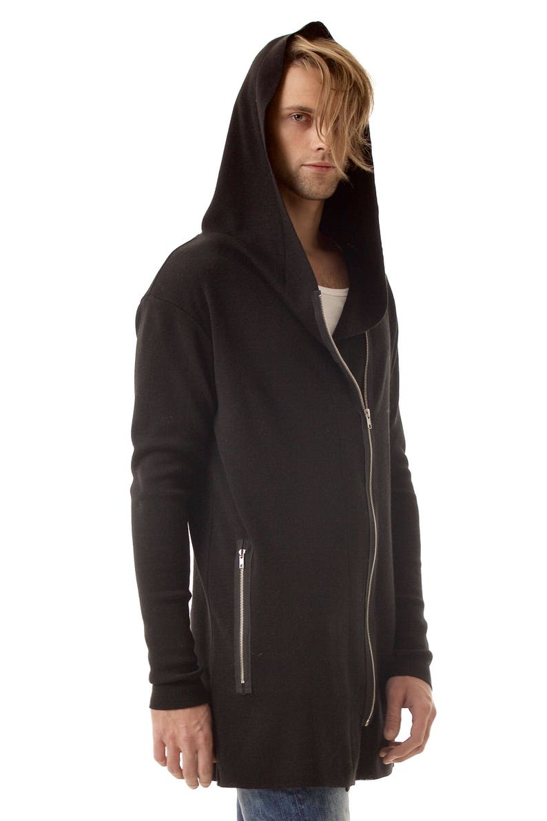 Merino Hoodie Mens Merino Hoodie Cardigan Men Hooded Merino - Etsy