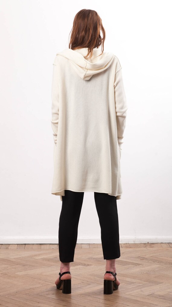 Off White Pure Cashmere Cardigan Off White Pure Cashmere Cardigan