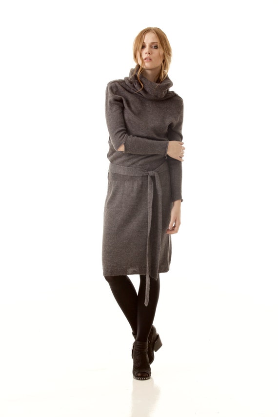 Overeenkomstig Meetbaar temperament Grijze coltrui jurk 100% alpaca wollen jurk knie lengte - Etsy Nederland Overeenkomstig Meetbaar temperament Grijze coltrui jurk 100% alpaca wollen jurk knie lengte - Etsy Nederland