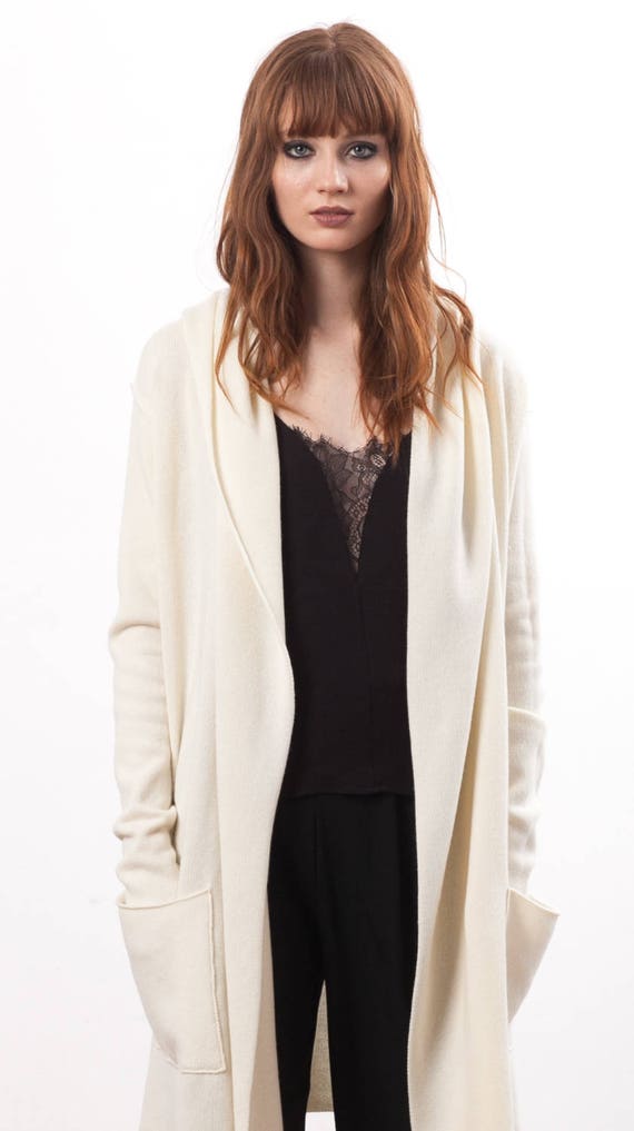 Off White Pure Cashmere Cardigan Off White Pure Cashmere Cardigan