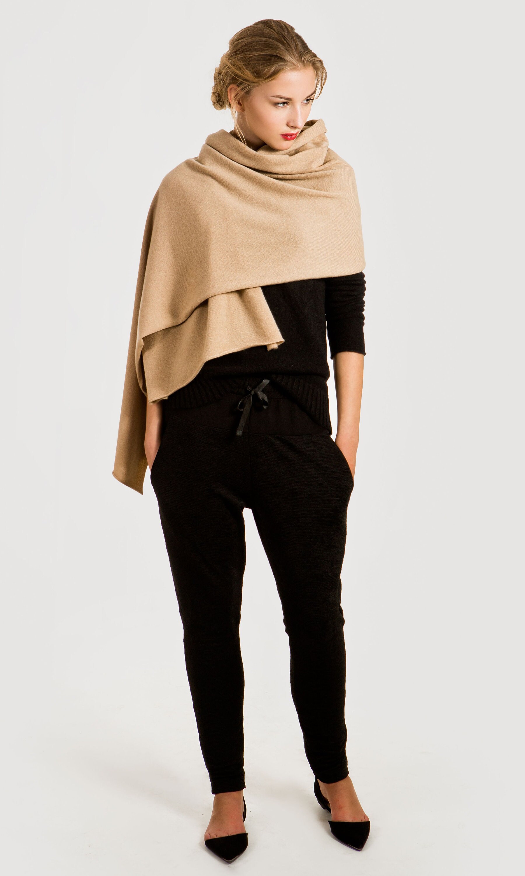 100% 2-Ply Pashmina Cashmere Women Bridal Large Shawl Wrap Scarf XL Camel 100% 2-Ply Pashmina Cashmere Women Bridal Large Shawl Wrap Scarf XL Camel