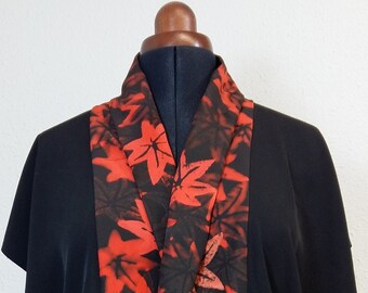 ERTÉ-blouse made of natural unused japanese vintage silk