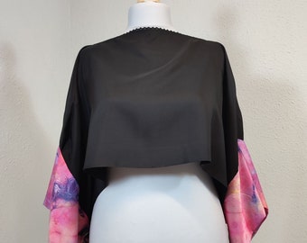 Blusa modelo Marty de seda japonesa pintada a mano