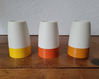 Thermo egg cups from Tupperware - set of 3 - 70s/80s