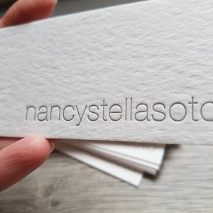 300 Custom letterpress large hang tags hole punching, die cutting letterpress tags custom ink color image 1