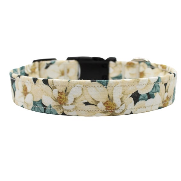 Magnolia Dog Collar Etsy