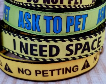 ALERTS-Need space-Do not pet-Ask to pet