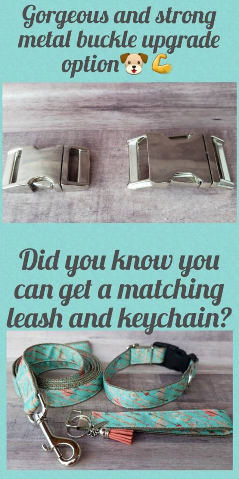 Metal Dog Buckles Dog buckles Add On Listing Metal Buckles Etsy