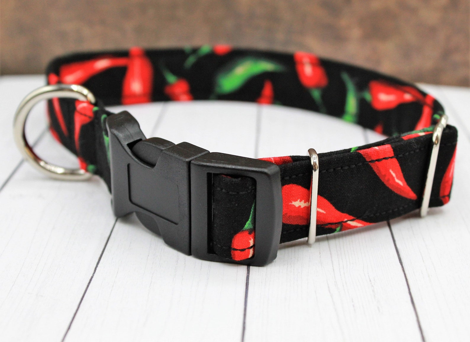 Red Hot Chili PeppersDog CollarChili Pepper Dog Etsy