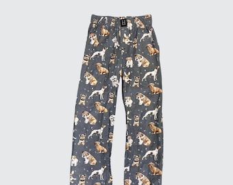 Pantaloni da notte da uomo in cotone DOG