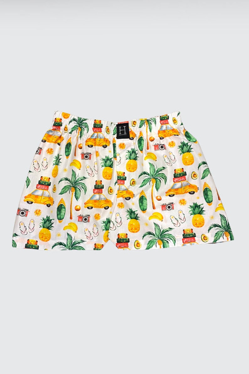 Conjunto de pijama de algodón para hombre VACACIONES imagen 2