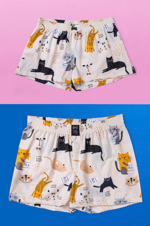 Shorts with sale cats on them