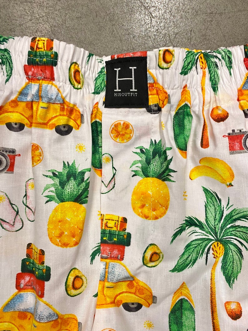 Conjunto de pijama de algodón para hombre VACACIONES imagen 8