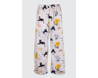Black Cat Pajamas - Etsy