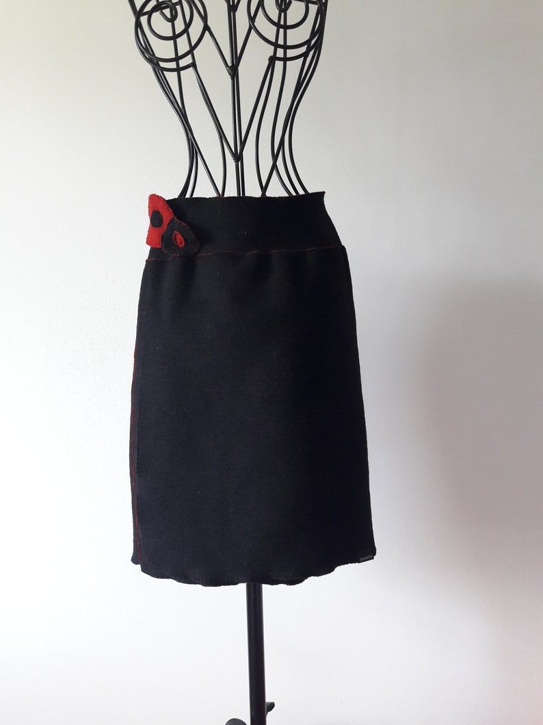 Wool Skirt Walkrock Hip Warmer Kidney Warmer Reversing Skirt Wrap Skirt
