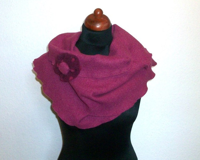 Raspberry Cacheur shawl Sashes image 2