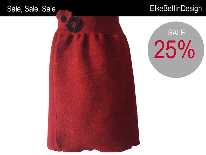 Wool Skirt Walkrock Hip Warmer Kidney Warmer Reversing Skirt Wrap Skirt