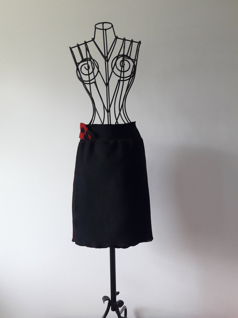 Wool Skirt Walkrock Hip Warmer Kidney Warmer Reversing Skirt Wrap Skirt