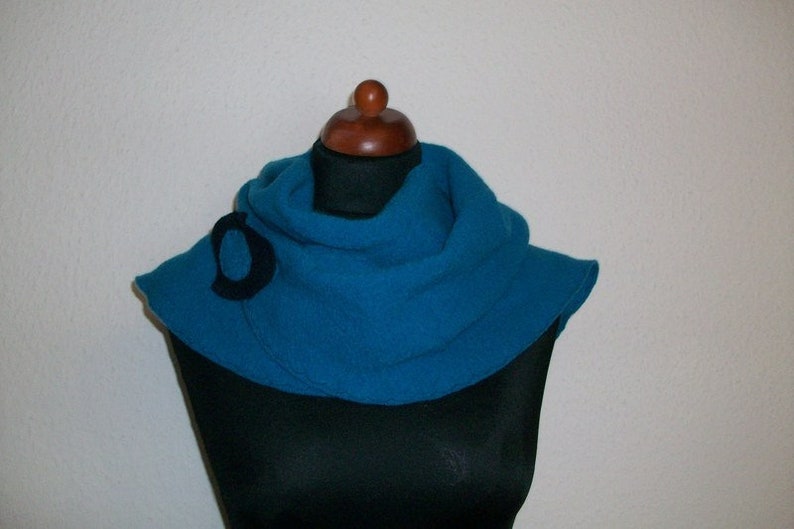 Cacheur shawl skirt Turquoise image 2