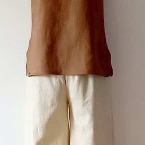 Linen trousers wide image 2