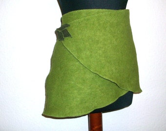 Wool skirt Walk skirt Hip warmer in 3 lengths Shoulder warmer Kidney warmer Reversible skirt Wrap skirt