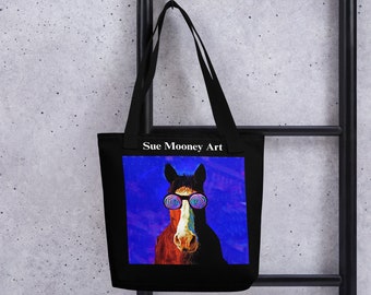 Twirly Horse Tote bag