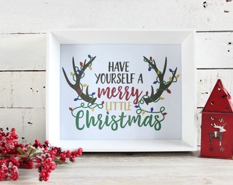 Christmas Wood Sign Joy Christmas Sign Rustic Christmas | Etsy