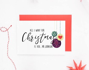 Family Christmas Cards Packs Merry Christmas Card | Etsy