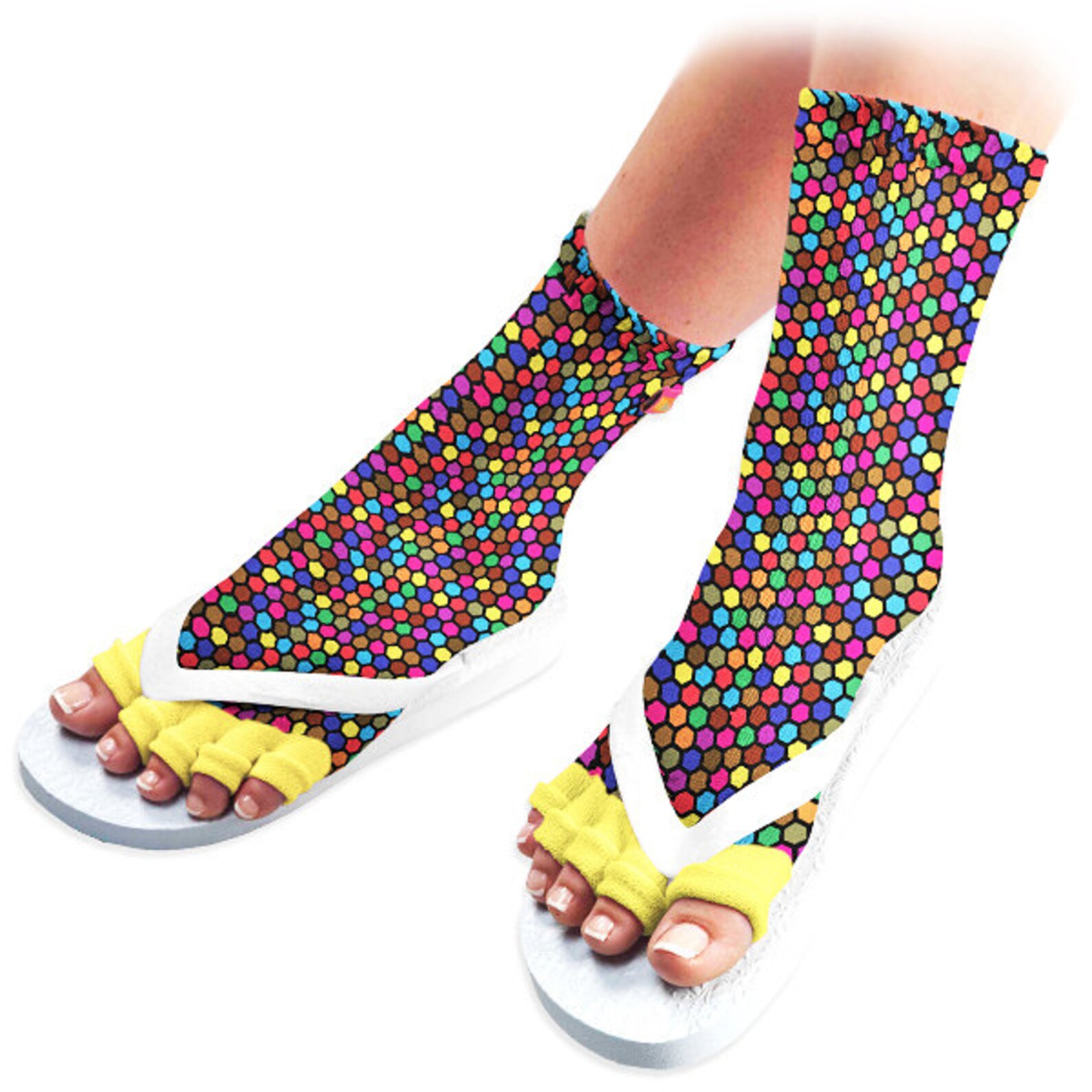 Pedisavers Pedicure Socks with Toe Separators Etsy