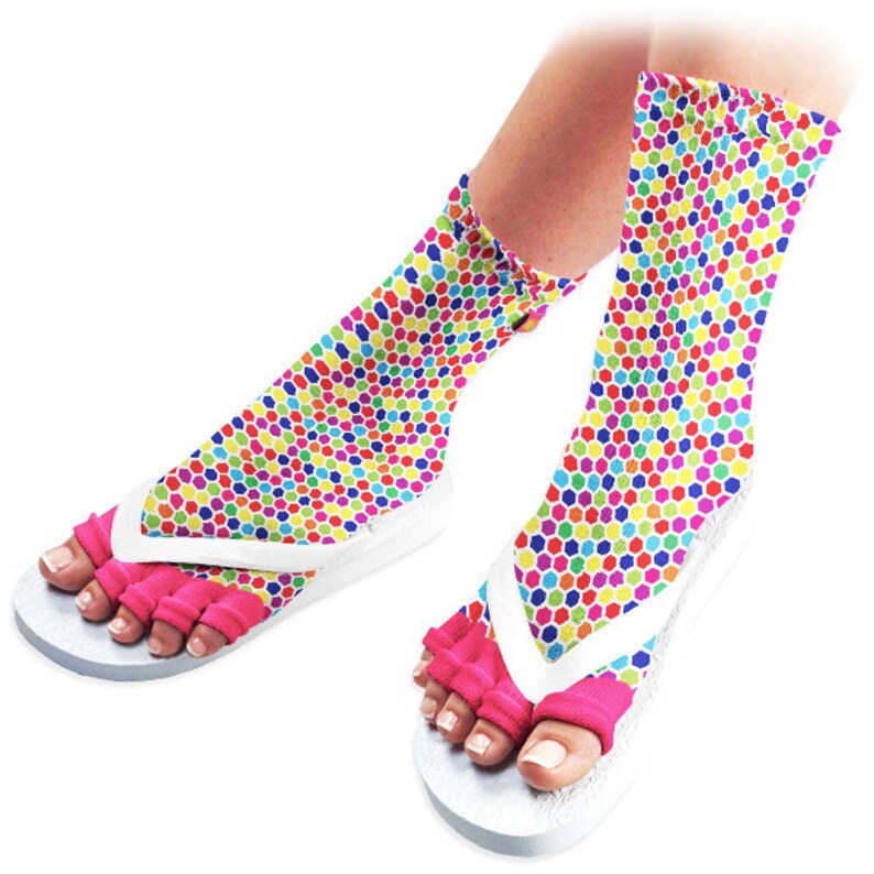 Pedisavers Pedicure Socks with Toe Separators Etsy