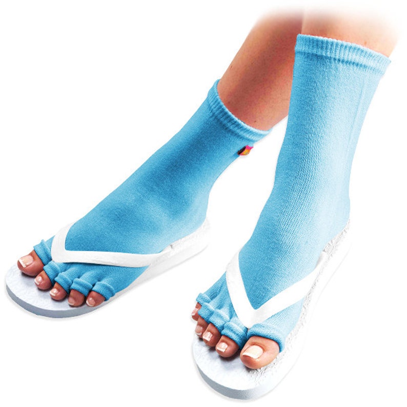 Pedisavers Pedicure Socks with Toe Separators | Etsy