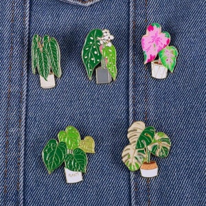 Plant lovers pin badges