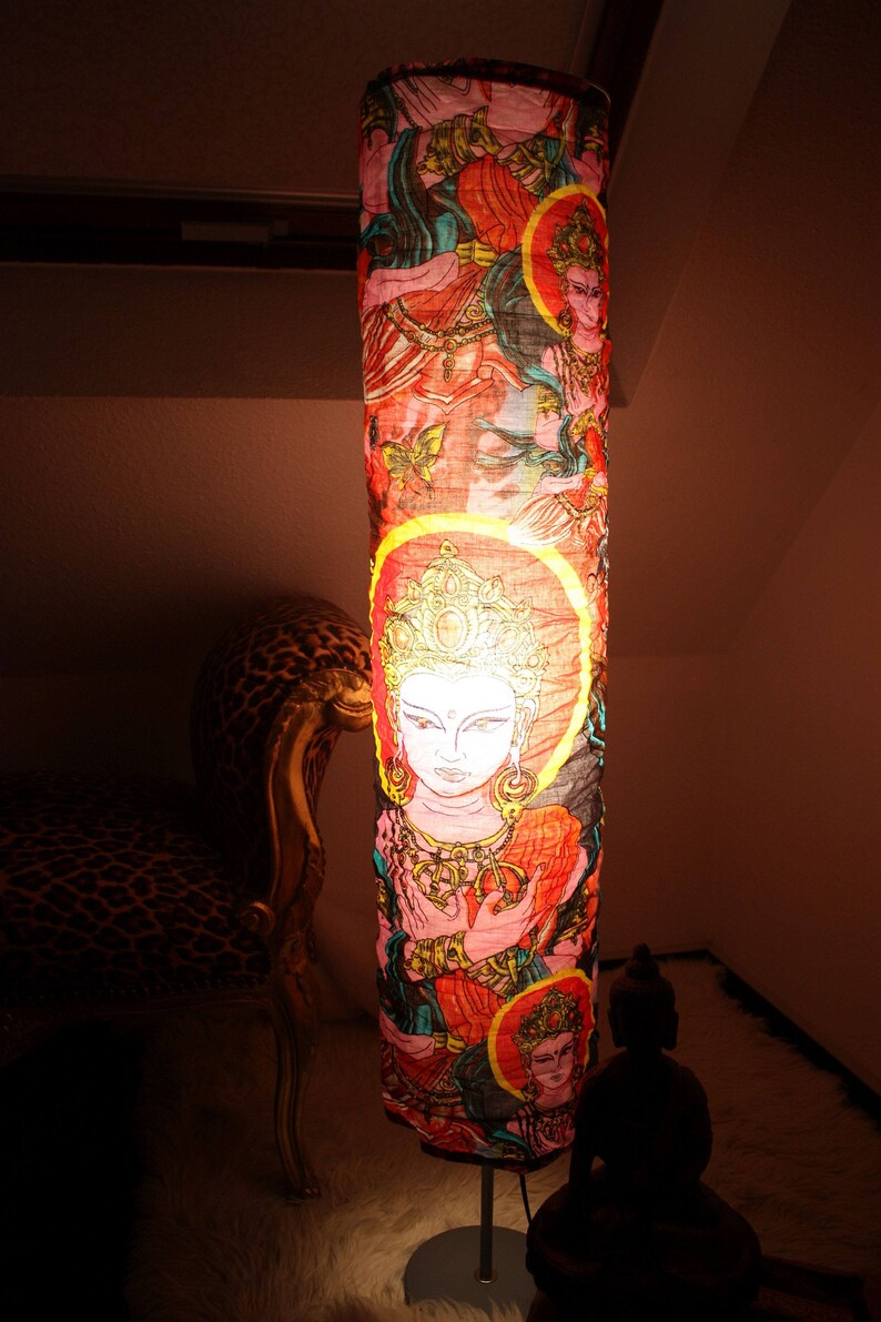 Buddha Floor Lamp Yogastudio Yoga Room Meditation