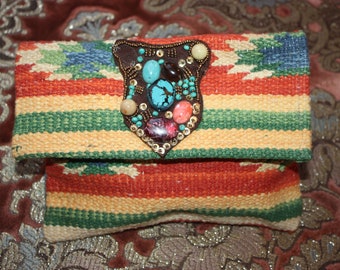 Clutch Tapestry Bag Ethno Ethnic Style Clutch Case Accessories Boho Gipsy style Hippie Bag