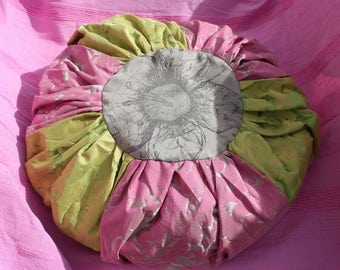 Meditation Yogakissen Yoga Kissen - Sitzkissen - Blume Pillow Meditationskissen Pouf Meditation