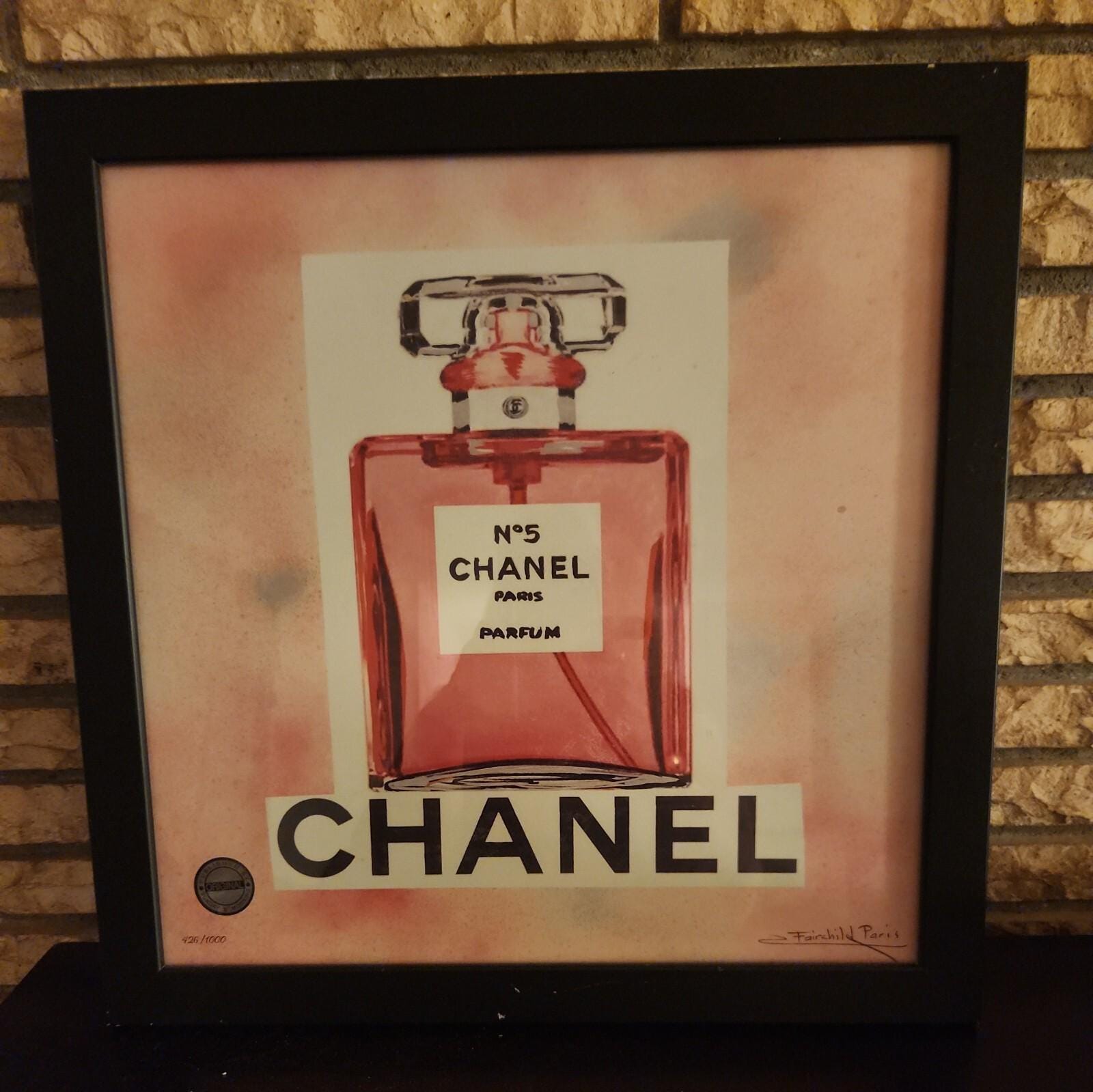 Chanel Vintage Poster - Etsy