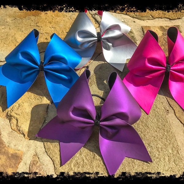 Autograph cheer bows