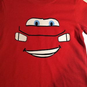 Custom Lightning Mcqueen shirt