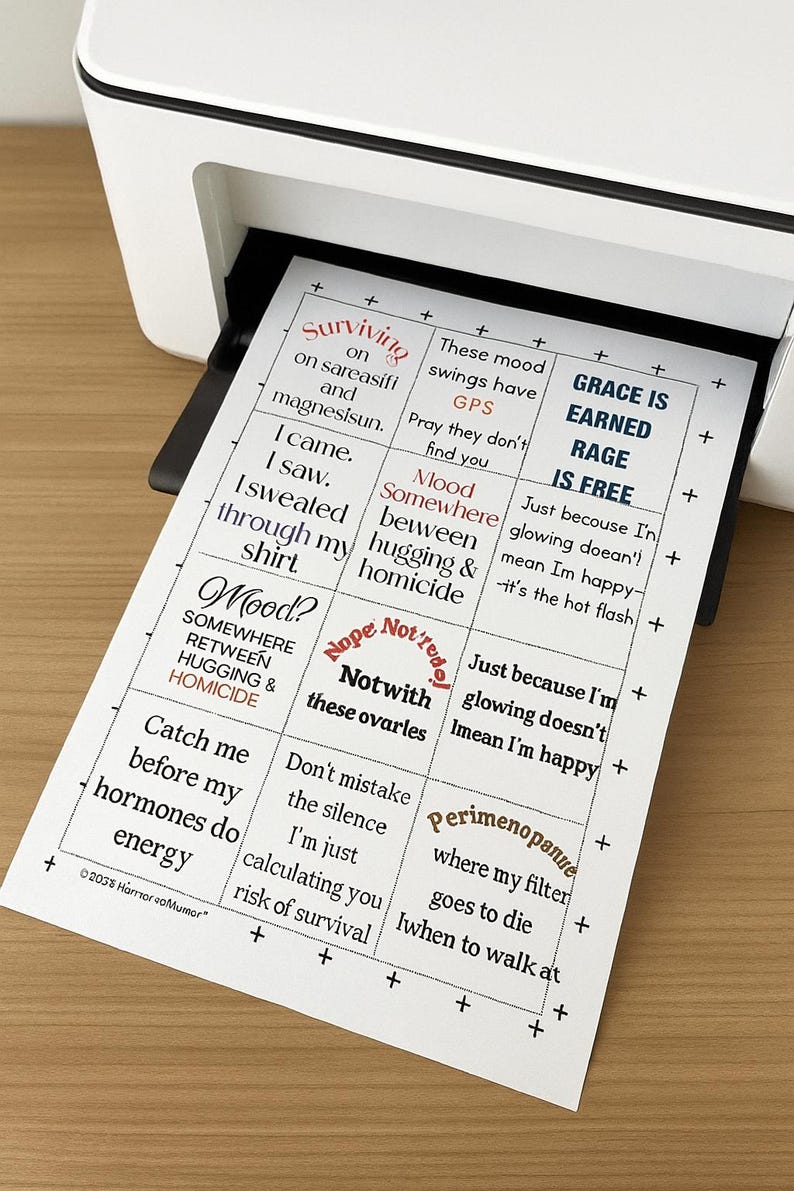 192 Printable Affirmation Cards – Sassy, Soulful, and Laugh-out-loud ...