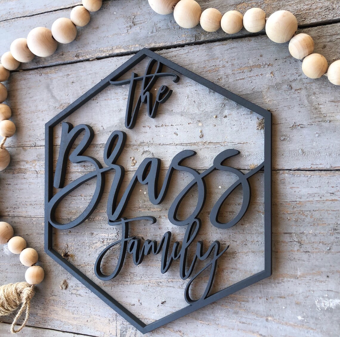 Front Door Sign Last name sign front door decor Family Etsy