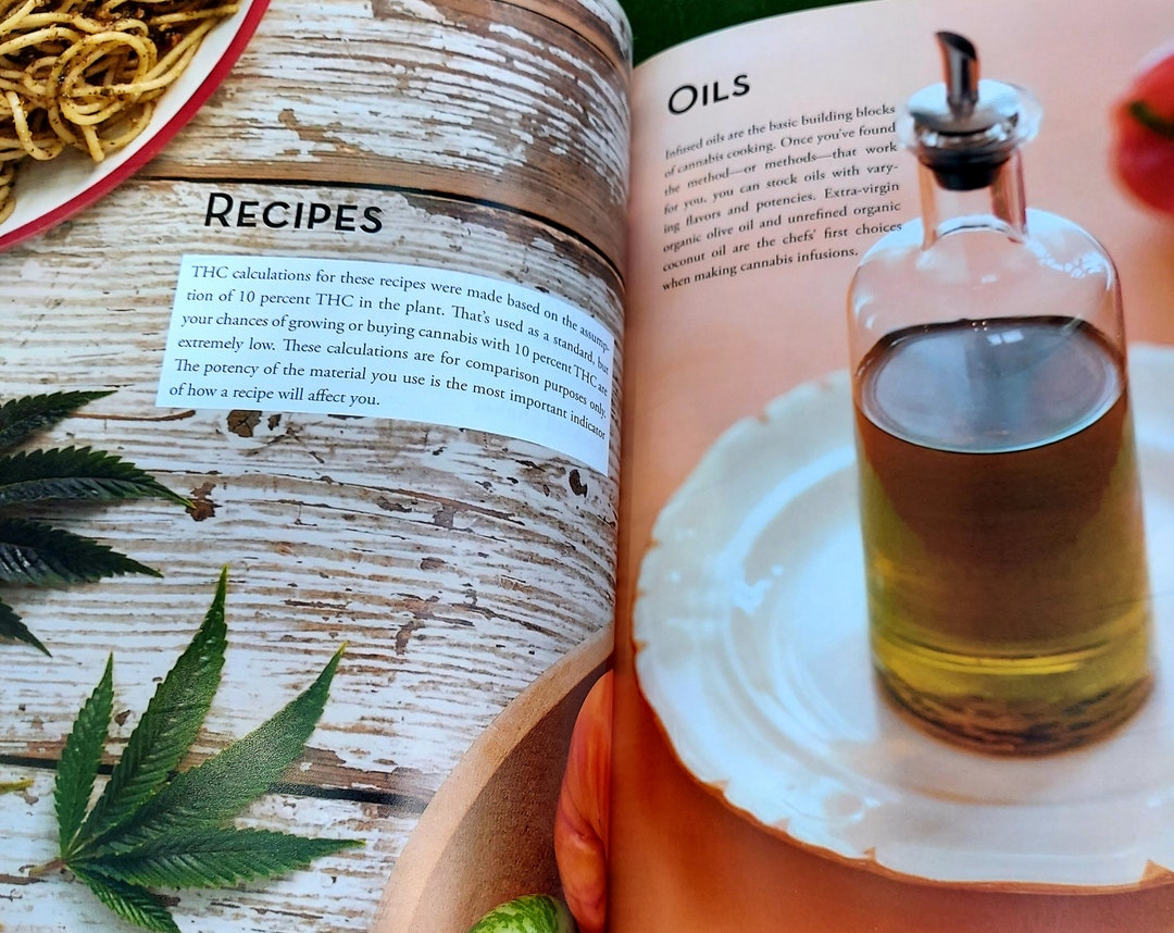 Kitchen　Cannabis　A　Very　Table　Unique　Coffee　Cookbook.　The　Etsy