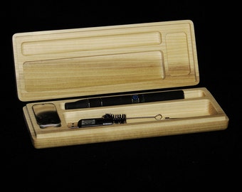 Stash Box/Smoking Accessories/Marijuana, 3"x 9" for 7" Long Vaporizer Pens, Made out of Colorado Aspen.