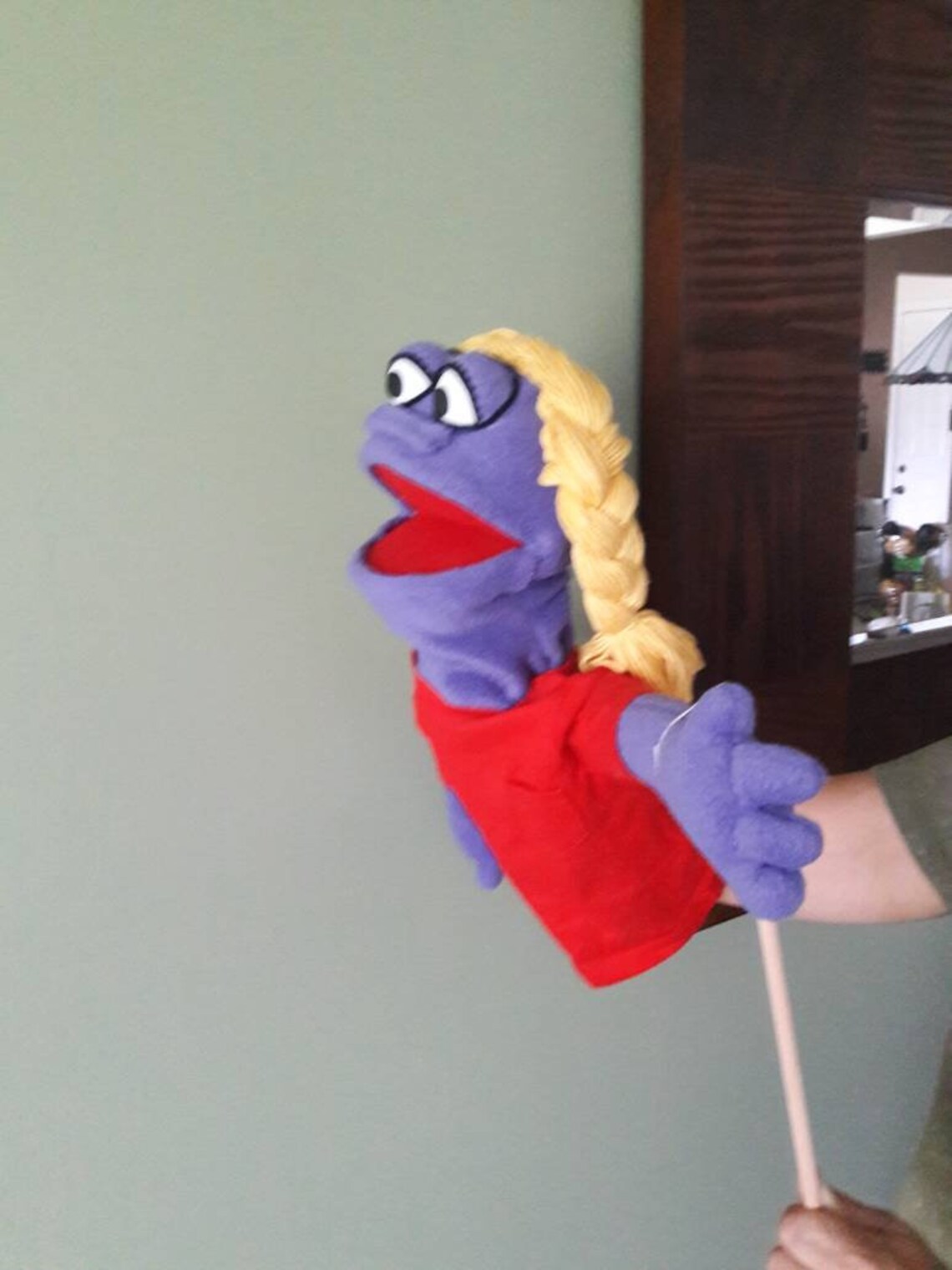 Hand Puppet/ Rod Puppet / Muppet Etsy