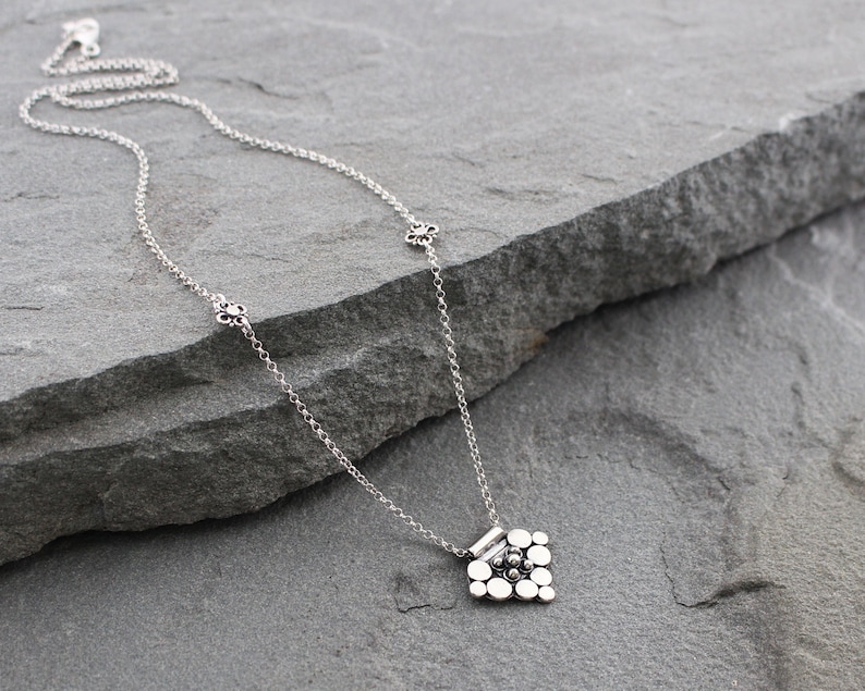 Balinese Sterling Silver Pendant Necklace Bali Jewelry Etsy