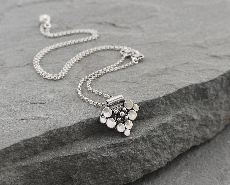 Balinese Sterling Silver Pendant Necklace Bali Jewelry Etsy