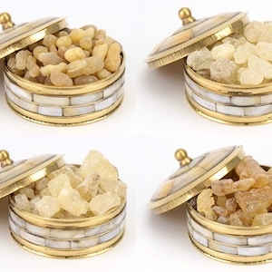 Natural Frankincense Resin Tears -  Damar, Ethiopia, Boswellia, African, Pure Aromatic Orthodox Incense | 1 Bag 42gr - 1.5oz