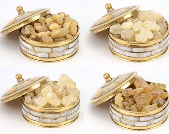 Natural Frankincense Resin Tears -  Damar, Ethiopia, Boswellia, African, Pure Aromatic Orthodox Incense | 1 Bag 42gr - 1.5oz